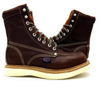 Fuerbo Boots Men”s WW–955 Moc Toe Lacer Wedge Sole Safety Toe Work Boot
