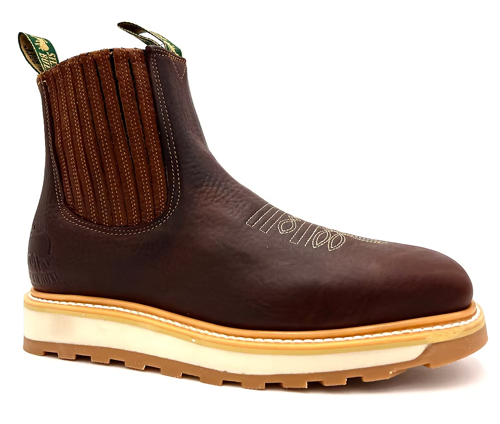 Fuerbo Boots Men”s SB–3072 Rodeo Work Boots Dual Density