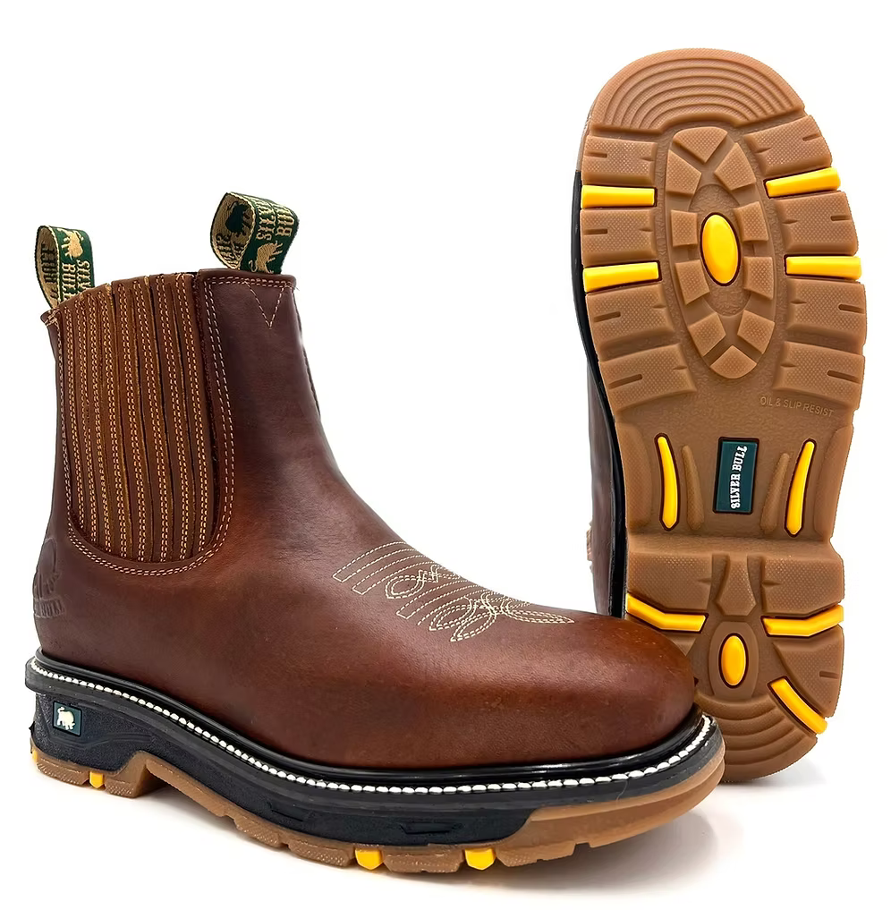 Fuerbo Boots Men”s SB–3078 Rodeo Work Boots