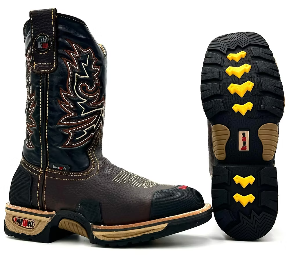 Fuerbo Boots Men”s KW–4020 King Welt Rodeo Work Boot