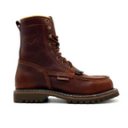 Fuerbo Boota Men”s L–59 Premium Traction Sole Safety Toe Boots–Ocre