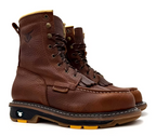 Fuerbo Boots Men”s L–44 Premium Industrial Lacer Boots–Ocre Industrial