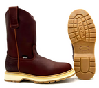 Fuerbo Boots Men”s  AO–490 Burgundy Shedron Roper Boot
