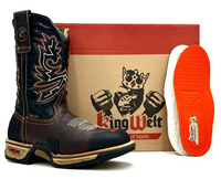 Fuerbo Boots Men”s KW–4020 King Welt Rodeo Work Boot
