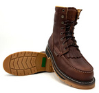 Fuerbo Boots Men”s L–55 Brown Premium Lacer Boots