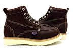 Fuerbo Boots Men”s WW–965 Classic Moc Toe–Grizzly Brown