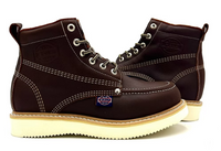 Fuerbo Boots Men”s WW–965 Classic Moc Toe–Grizzly Brown