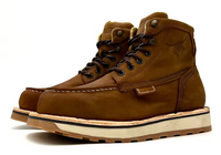 Fuerbo Boots Men”s B-40 Mango Tan Moc Toe Boots