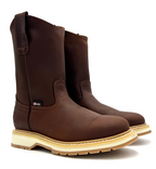 Fuerbo Boots Men”s AO–490 Copper Brown Roper Boot