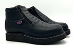 Fuerbo Boots Men”s WW–980 Double Zipper Work Boot– Black