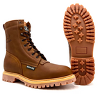 Fuerbo Boots Men”s SB–505 Lacer Work Boot Traction Sole–Mango Tan