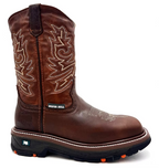 Fuerbo Boots Men”s SB–5059 Rodeo Work Boot– Ocher Brown