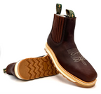 Fuerbo Boots Men”s SB–3072 Rodeo Work Boots Dual Density