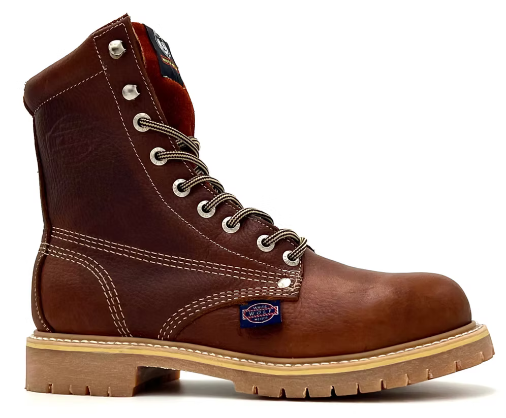 Fuerbo Boots Men”s WW–951 Moc Toe Rubber Sole Lace Up Boot Safety Toe