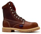 Fuerbo Boots Men”s WW–951 Moc Toe Rubber Sole Lace Up Boot Safety Toe