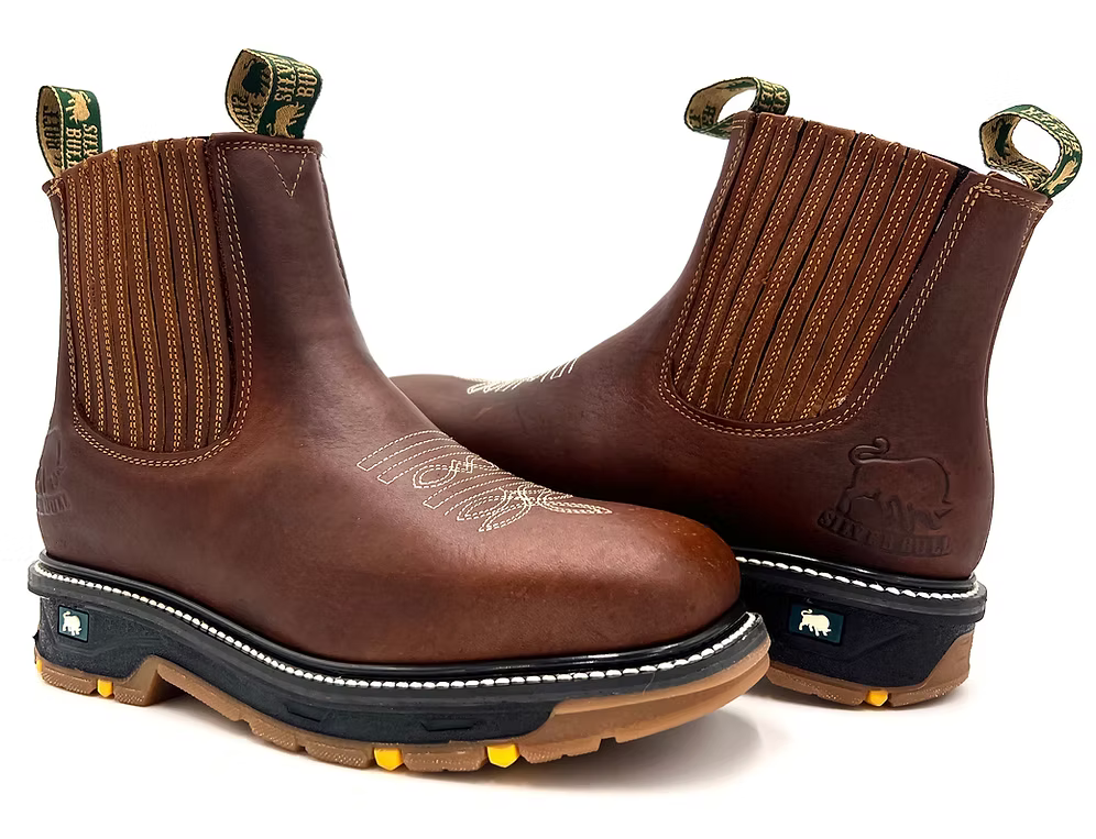 Fuerbo Boots Men”s SB–3078 Rodeo Work Boots