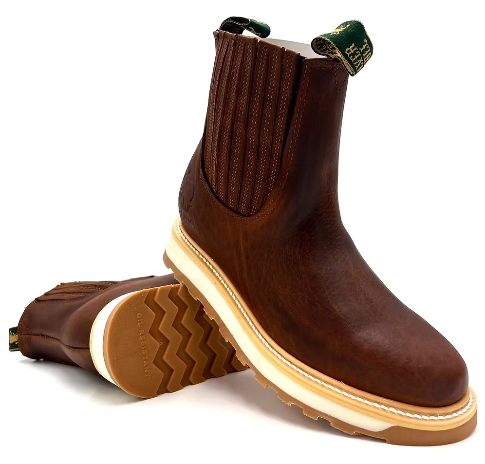 Fuerbo Boots Men”s SB–4101 Slip On Work Boot