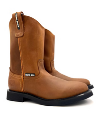 Fuerbo Boots Men”s SB–800 Mango Roper Boot Rubber Sole