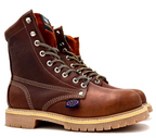Fuerbo Boots Men”s WW–951 Moc Toe Rubber Sole Lace Up Boot Safety Toe