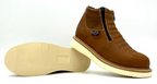 Fuerbo Boots Men”s WW–980 Double Zipper Work Boot– Mango Tan