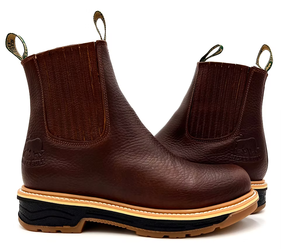 Fuerbo Boots Men”s SB–2160 Industrial Work Boot–Brown