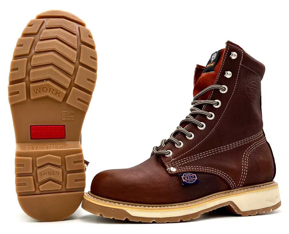 Fuerbo Boots Men”s WW–951 Industrial Sole Lace Up Boot