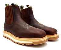 Fuerbo Boots Men”s SB–3072 Rodeo Work Boots Dual Density