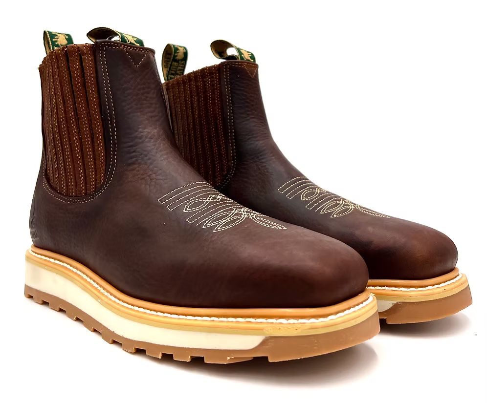 Fuerbo Boots Men”s SB–3072 Rodeo Work Boots Dual Density