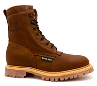 Fuerbo Boots Men”s SB–505 Lacer Work Boot Traction Sole–Mango Tan
