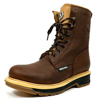 Fuerbo Boots Men”s SB–564 Industrial Lacer Work Boot–Brown