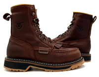 Fuerbo Boots Men”s L–55 Brown Premium Lacer Boots
