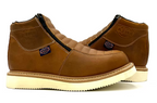Fuerbo Boots Men”s WW–980 Double Zipper Work Boot– Mango Tan