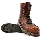 Fuerbo Boota Men”s L–59 Premium Traction Sole Safety Toe Boots–Ocre