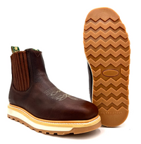 Fuerbo Boots Men”s SB–3072 Rodeo Work Boots Dual Density
