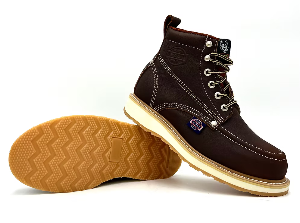 Fuerbo Boots Men”s WW–995 Classic Moc Toe Work Boot Dual Density