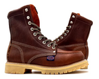 Fuerbo Boots Men”s WW–955 Moc Toe Rubber Sole–Brown