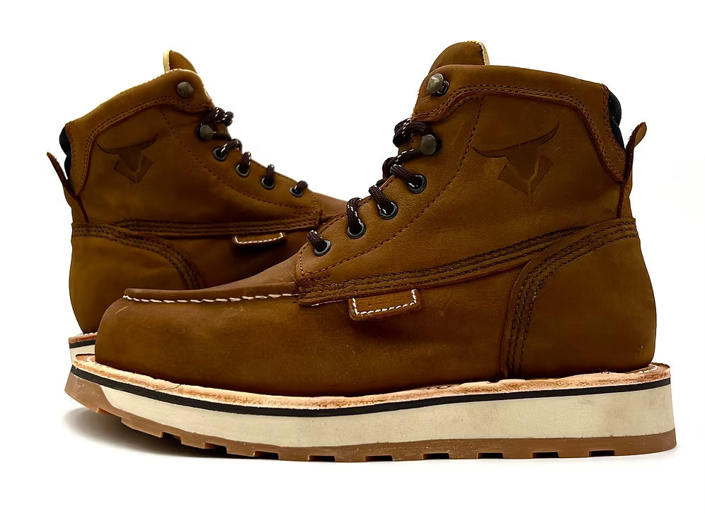 Fuerbo Boots Men”s B-40 Mango Tan Moc Toe Boots