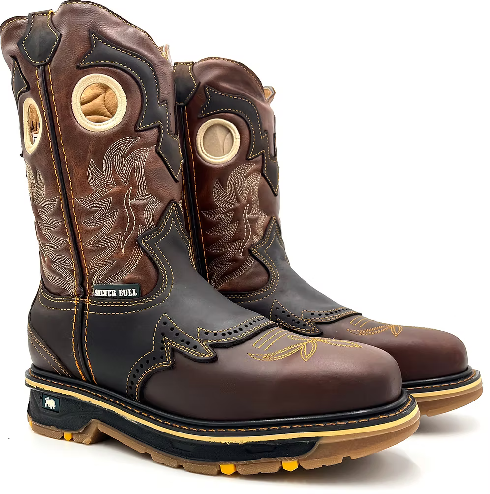 Fuerbo Boots Men”s SB–5038 Rodeo Work Boot Dual Density