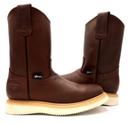 Fuerbo Boots Men”s AO–470 Copper Brown Roper Work Boot Wedge Sole