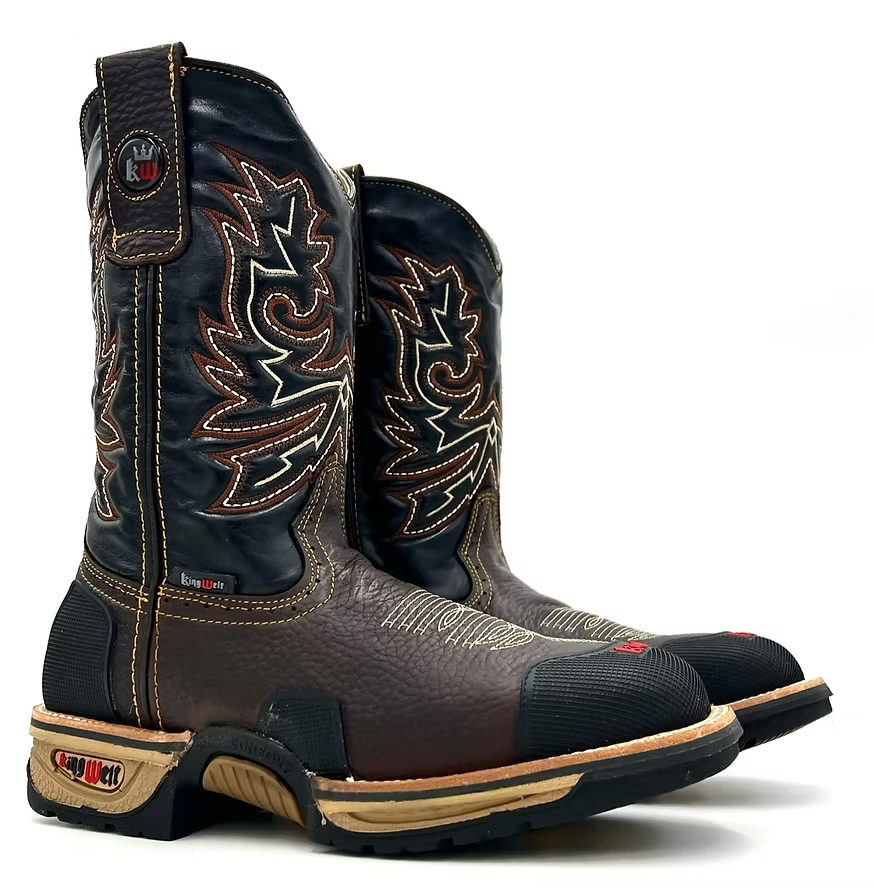 Fuerbo Boots Men”s KW–4020 King Welt Rodeo Work Boot