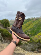 Fuerbo Boots Men”s SB–6035 Rodeo Round Toe Work Boot