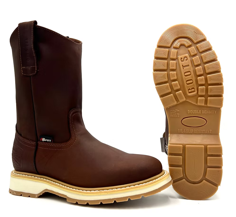 Fuerbo Boots Men”s AO–490 Copper Brown Roper Boot