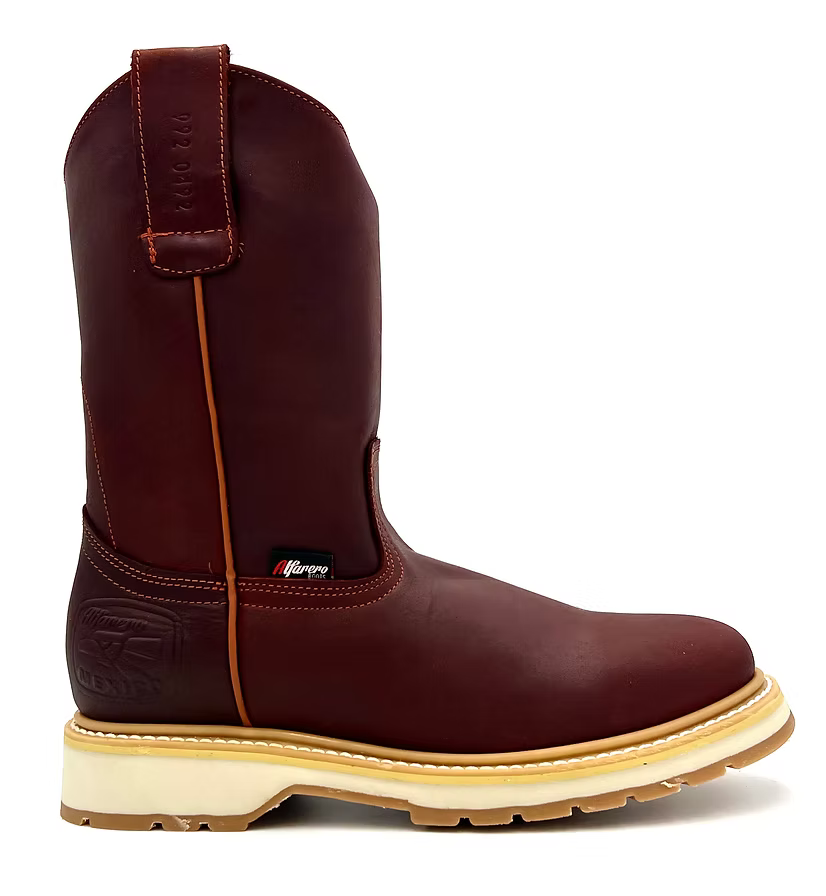 Fuerbo Boots Men”s  AO–490 Burgundy Shedron Roper Boot