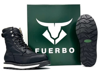 Fuerbo Boots Men”s L–50 Black Premium Lacer Boots
