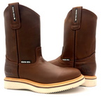 Fuerbo Boots Men”s SB–700 Cafe Papaya Roper Work Boot Wedge Sole
