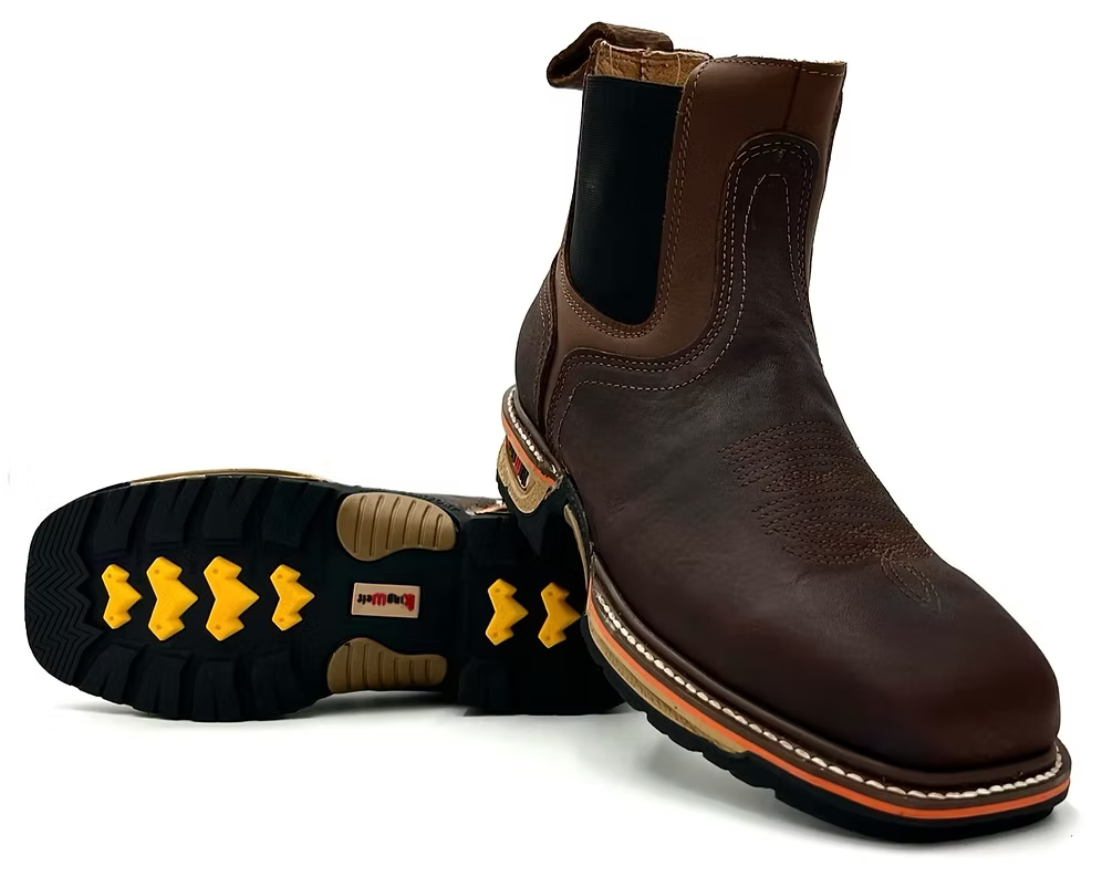 Fuerbo Boots Men”s KW–360 King Welt Slip On Rodeo Work Boot