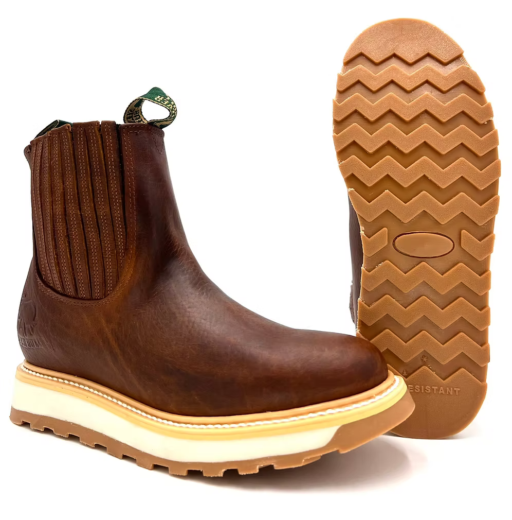 Fuerbo Boots Men”s SB–4101 Slip On Work Boot