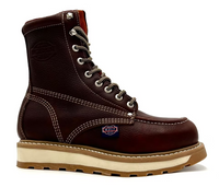 Fuerbo Boots Men”s WW–955 Moc Toe Lacer Work Boot–Grizly Brown