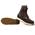 Fuerbo Boots Men”s 955 Lacer Moc Toe Boots– Ocher Brown