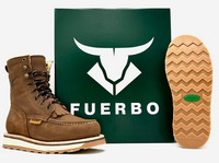 Fuerbo Boots Men”s L–50 Mango Tan Premium Lacer Boots